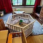 Ansimali 1- Gemuetliche Mit Kueche Und Gartenblick In Fuer Tierfreunde Und Radliebhaber Lägenhet