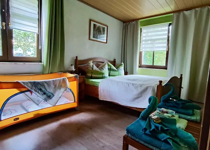 Ansimali 1- Gemuetliche Mit Kueche Und Gartenblick In Fuer Tierfreunde Und Radliebhaber Beierfeld